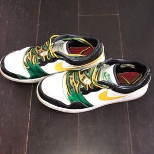 Nike Court Force Rasta Size 10 Men’s